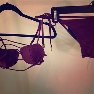 #wildfox #swimsuit #maroon #small